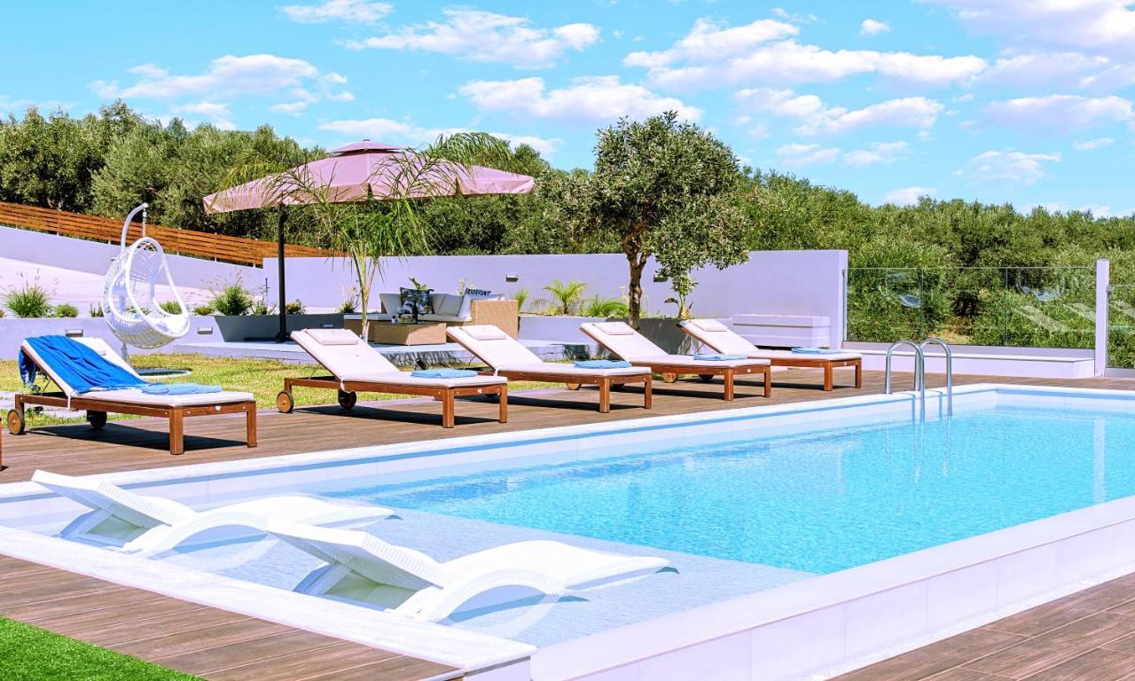 Stavento Luxury Villa Private Pool Georgioupoli Ngoại thất bức ảnh