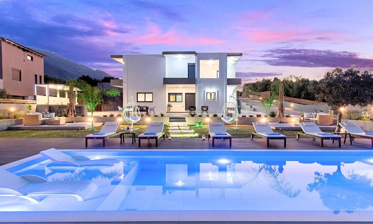 Stavento Luxury Villa Private Pool Georgioupoli Ngoại thất bức ảnh