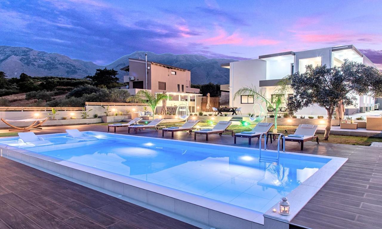 Stavento Luxury Villa Private Pool Georgioupoli Ngoại thất bức ảnh